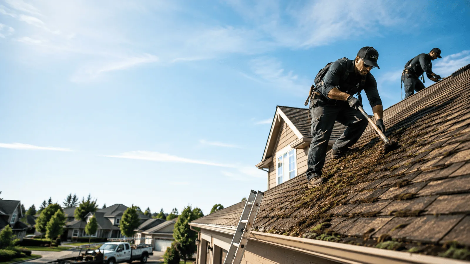 Roof Moss Removal in Lewiston, MI near me